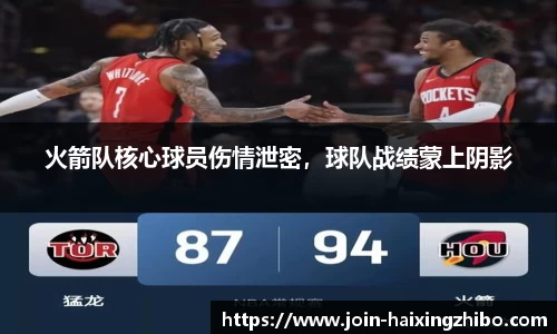 火箭队核心球员伤情泄密，球队战绩蒙上阴影