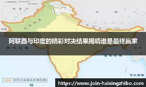 阿联酋与印度的精彩对决结果揭晓谁是最终赢家